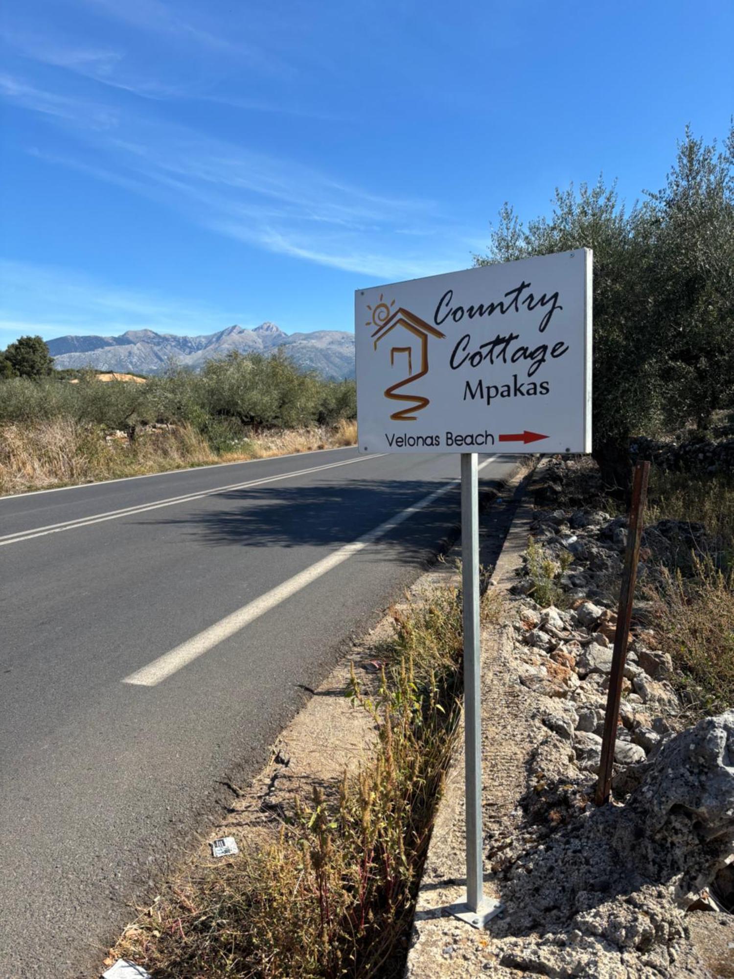 Velonas Beach Mpakas Country Cottage Prosilio  Exterior foto
